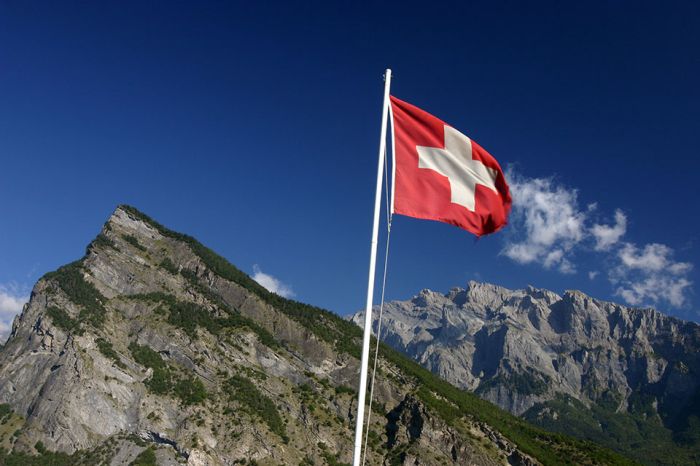 Foto: Flagge Schweiz